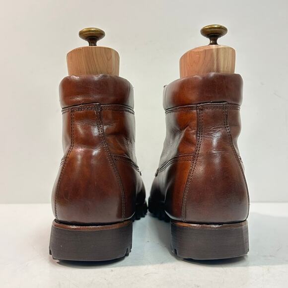VTG Rancourt & Co x Polo Ralph Lauren Hiking Boot Bench Made in Maine VGUC 12 - Picture 7 of 12